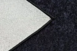 Alfombra lavable MIRO 52025.802 Mármol, geométrico antideslizante - negro