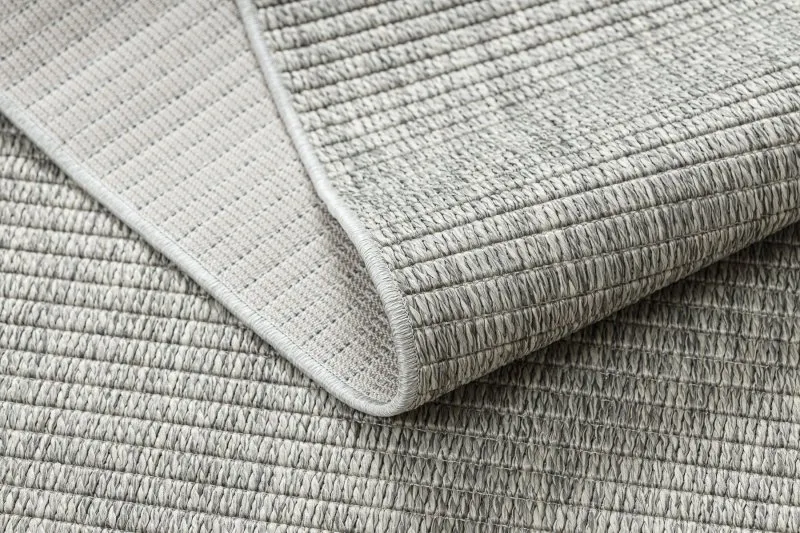 Alfombra ORIGI 3583 gris - hilo de SISAL tejido plano