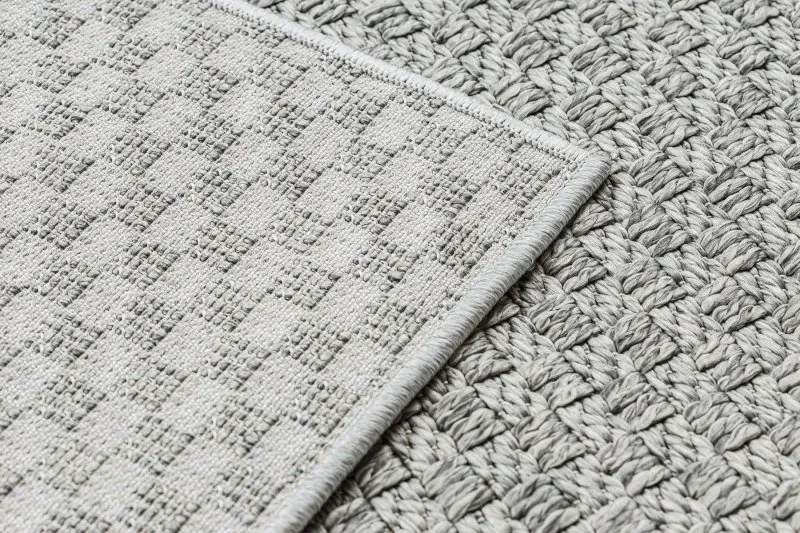Alfombra ORIGI 3661 gris - hilo de SISAL tejido plano