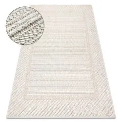 Alfombra JERSEY 19261 beige - Marco, estructural, lazo BOHO
