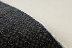 Alfombra de lavado moderna LINDO crema, antideslizante, peluda