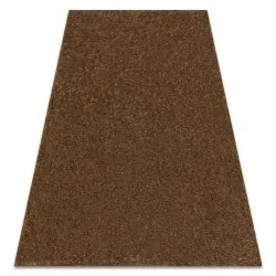 Alfombra BUENOS 6650 shaggy liso, de un solo color beige obscuro