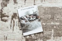 Dywan BLISS Z165AZ128 krem / beż - Abstrakcja, nowoczesny, strukturalny 