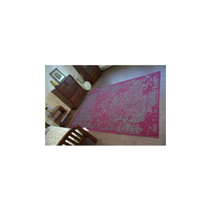 Alfombra vintage con diseño clásico, ideal para el dormitorio o la oficina