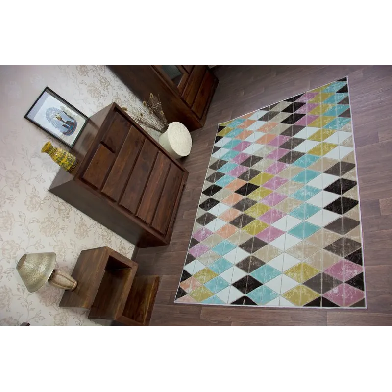 Alfombra acrílica, ideal para el jardín o la terraza