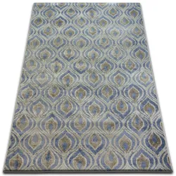 Alfombra DROP JASMINE 030 azul claro/color humo