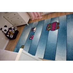 Alfombra infantil, perfecta para jugar en la sala o en la habitación de los niños