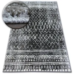 Alfombra SHADOW 9890 color caqui/negro