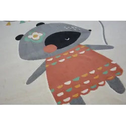 Alfombra para habitaciones infantiles, ideal para jugar y relajarse