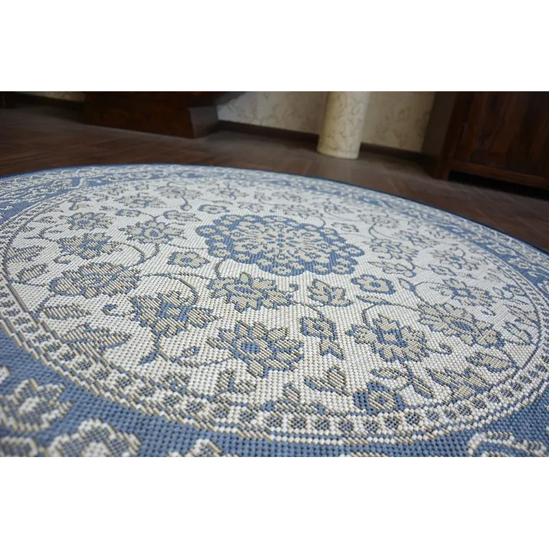 Alfombra redonda para la sala, perfecta para uso en el jardín