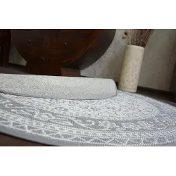 Alfombra redonda de vitral, ideal para la habitación de los niños o el salón