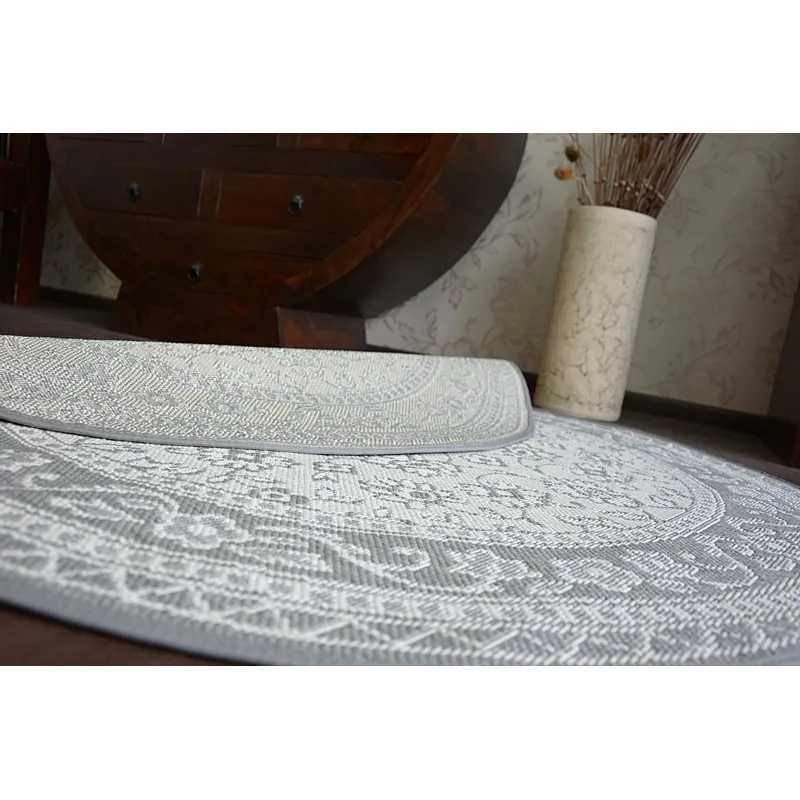 Alfombra redonda de vitral, ideal para la habitación de los niños o el salón