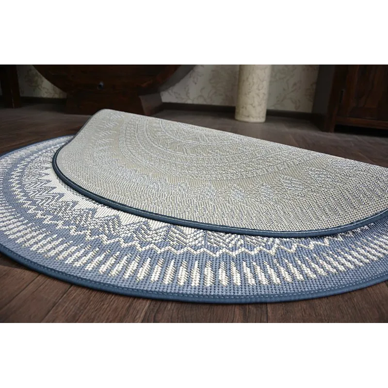 Alfombra redonda de sisal, perfecta para la habitación infantil