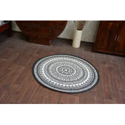 Alfombra redonda, perfecta para la habitación de los niños, colorida y alegre