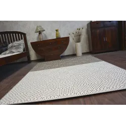 Alfombra suave de sisal, ideal para sala de estar o dormitorio