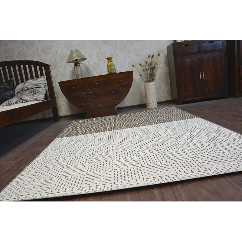 Alfombra suave de sisal, ideal para sala de estar o dormitorio