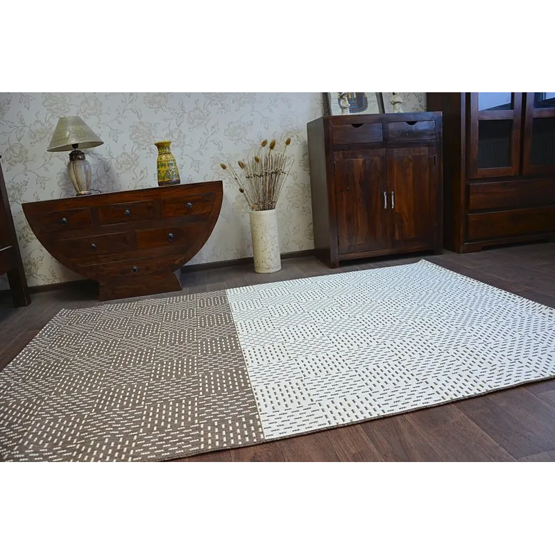 Alfombra de sisal versátil, ideal para niños y áreas de juego en casa