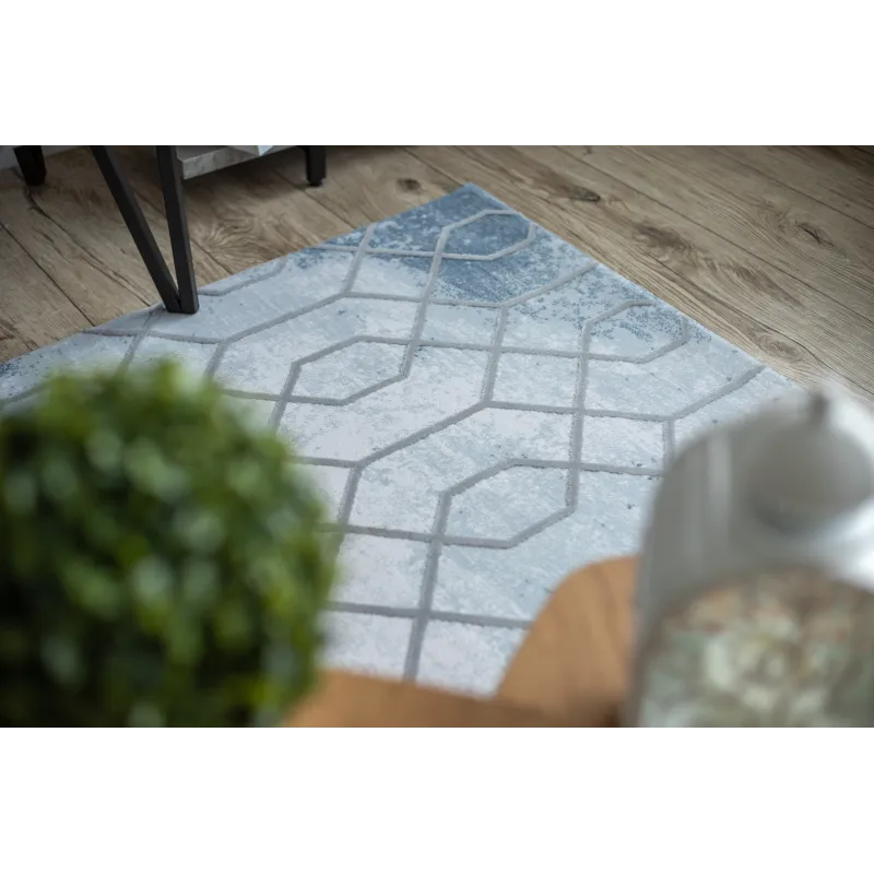 Alfombra acrílica de textura suave, ideal para la sala de estar