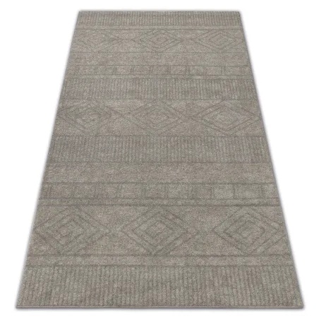 Alfombra moderna SOFT 8040 crema, perfecta para el salón