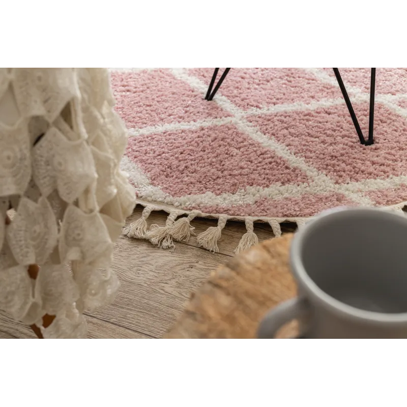 Alfombra de estilo bohemio, perfecta para decorar habitaciones infantiles