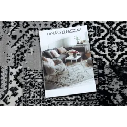 Alfombra vintage gris, ideal para un diseño de interiores moderno