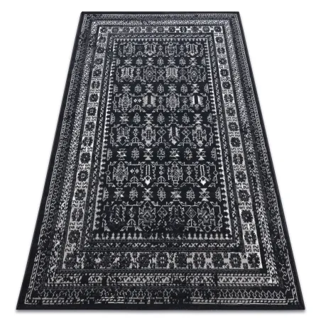 Alfombra VINTAGE 22212996 negra para decoración clásica