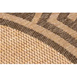 Alfombra de sisal, ideal para jardines o patios, diseño resistente a la intemperie