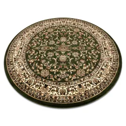 Alfombra ROYAL ADR círculo patrón 1745 verde
