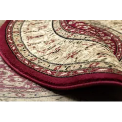 Dywan ROYAL ADR koło wzór 521 bordo