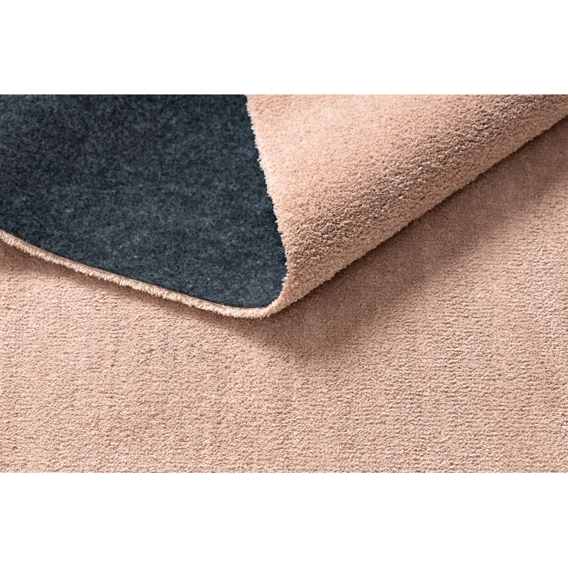 Alfombra suave y lavable LATIO 71351200 salmón, cómoda al tacto