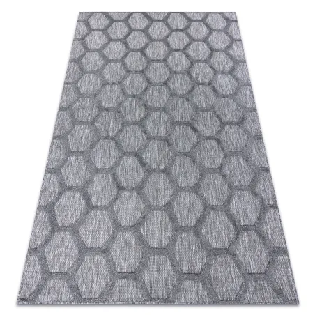 Alfombra SANTO de sisal en color miel, perfecta para espacios contemporáneos