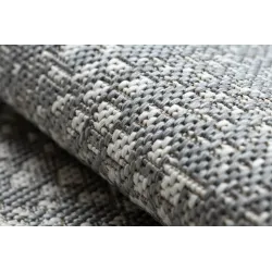 Alfombra de sisal gris, perfecta para la habitación de los niños