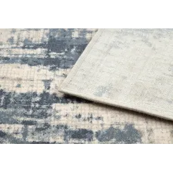 Alfombra NAIN suave en beige y azul oscuro, diseño vintage, perfecta para la habitación infantil