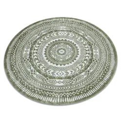 Alfombra FUN Napkin servilleta circulo - verde