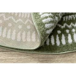 Alfombra FUN Napkin verde, ideal para jardín o terraza