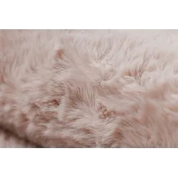 Alfombra shaggy elegante, perfecta para interiores modernos