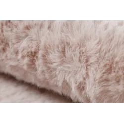 Alfombra shaggy antideslizante, ideal para uso en jardín o terraza