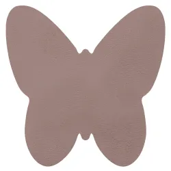 Alfombra de lavado moderna SHAPE 3150 Mariposa shaggy - rubor rosad felpa, gruesa antideslizante