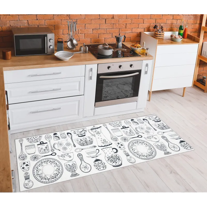 Alfombra ANDRE 1318, suave y antideslizante, para cocina