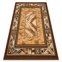 Alfombra BCF Morad OPAL marco, clásico - oro antiguo