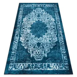 ANTIKA alfombra 123 tek, adorno sunset, lavable - gris