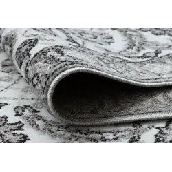 Alfombra gris elegante para interiores modernos