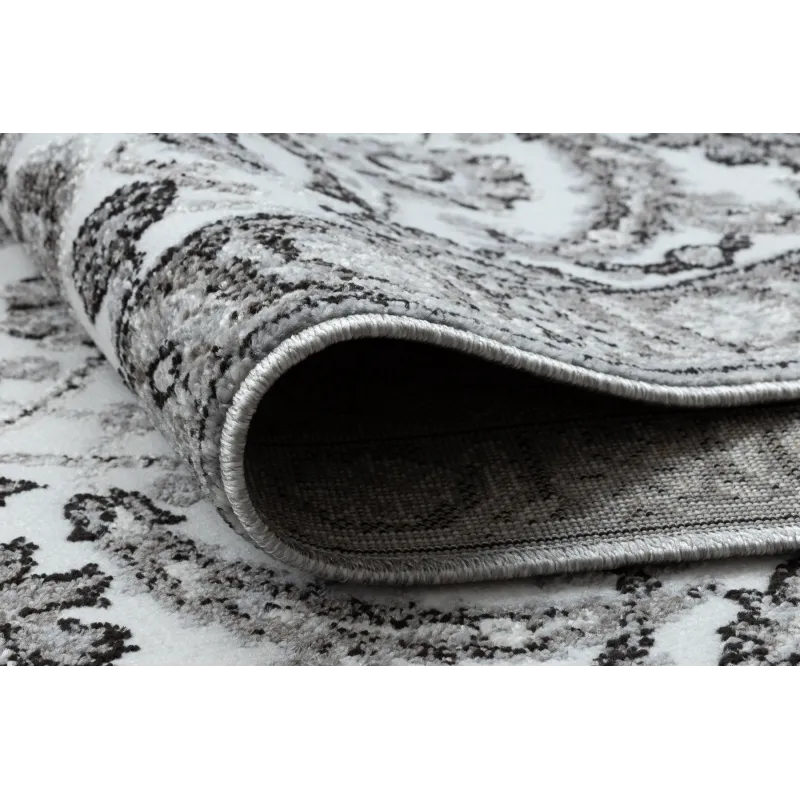 Alfombra gris elegante para interiores modernos