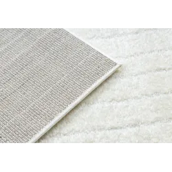 Alfombra moderna crema, perfecta para dormitorios o salones