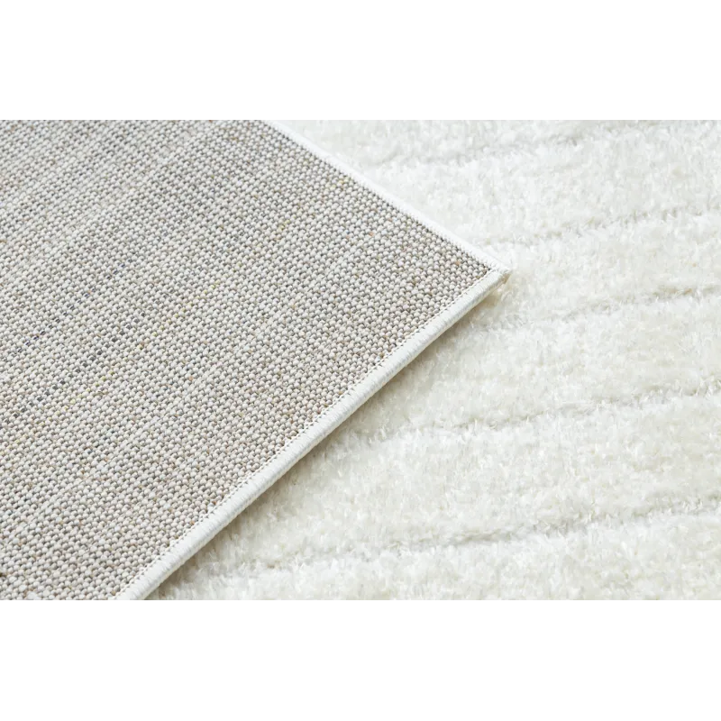 Alfombra moderna crema, perfecta para dormitorios o salones