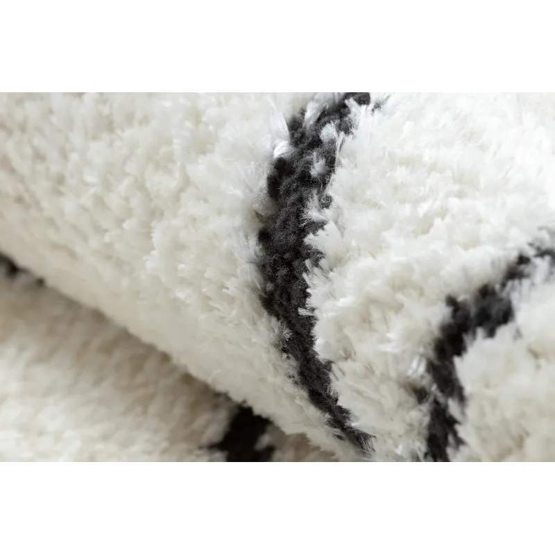 Alfombra elegante para dormitorio, con diseño moderno, añade elegancia