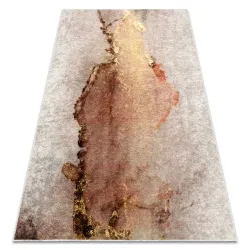 Alfombra lavable MIRO 52101.801 Abstração antideslizante - beige / oro