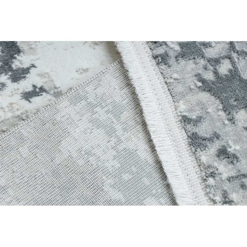 Alfombra DUKE 51378 con flecos, perfecta para sala o dormitorio, muy suave