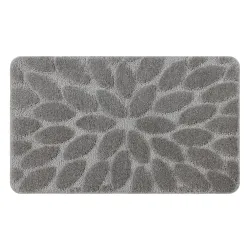 Alfombra de baño SUPREME STONES piedras, antideslizante, suave - gris