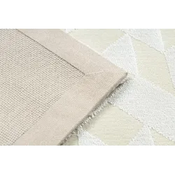 Dywan PEARL 51321A krem - Geometryczny, ekskluzywny, strukturalny 